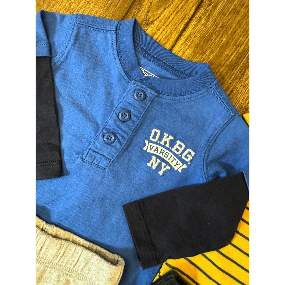 Carters Baby Clothes Boy 6 Months Pants Long Sleeved Bodysuit Shirts Outfits Lot